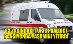 GİRNE'DE TURİST OLARAK BULUNAN ŞAHIS YAŞAMINI YİTİRDİ