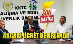 YENİ ASGARİ ÜCRET BELİRLENDİ