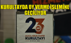 UBP KURULTAYI’NDA OY VERME İŞLEMİNE GEÇİLİYOR