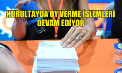 UBP KURULTAYI’NDA OY VERME İŞLEMLERİ DEVAM EDİYOR