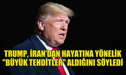 TRUMP, İRAN'DAN HAYATINA YÖNELİK "BÜYÜK TEHDİTLER" ALDIĞINI İDDİA ETTİ