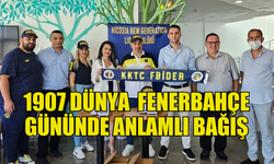 FENERBAHÇELİ TARAFTARLARDAN ANLAMLI BAĞIŞ