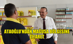 ATAOĞLU, MAĞUSA BÖLGESİNDE BAKANLIĞA BAĞLI DAİRE VE KURUMLARI ZİYARET ETTİ