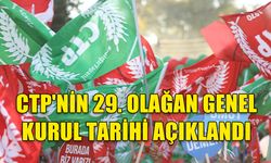 CUMHURİYETÇİ TÜRK PARTİSİ 29. OLAĞAN GENEL KURULU'NUN TARİHİNİ 6 AY ÖNE ÇEKTİ, YENİ TARİH...