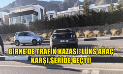 GİRNE ÇEVRE YOLUNDA 3 ARAÇLI KAZA: TRAFİK KİLİTLENDİ