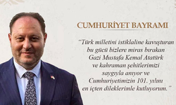 ZİYA ÖZTÜRKLER'DEN CUMHURİYET BAYRAMI MESAJI