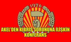 AKEL KIBRIS SORUNUNA İLİŞKİN KONFERANS DÜZENLEDİ