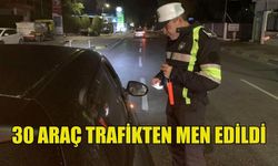 TRAFİK DENETİMLERİNDE 362 SÜRÜCÜ RAPOR EDİLDİ