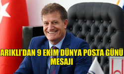 ARIKLI DÜNYA POSTA GÜNÜ MESAJ YAYIMLADI