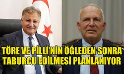 MECLİS BAŞKANI ZORLU TÖRE VE MİLLETVEKİLİ ALİ PİLLİ TABURCU EDİLİYOR