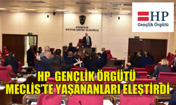 HALKIN PARTİSİ GENÇLİK ÖRGÜTÜ MECLİS’TE YAŞANANLARI ELEŞTİRDİ