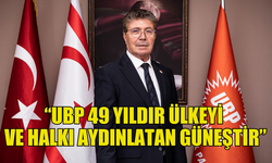 ÜSTEL UBP’NİN 49. KURULUŞ YILDÖNÜMÜ NEDENİYLE MESAJ YAYIMLADI