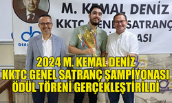 2024 M. KEMAL DENİZ KKTC GENEL SATRANÇ ŞAMPİYONASI ÖDÜL TÖRENİ YAPILDI