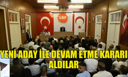 UBP PARTİ MECLİSİ’NDEN “MECLİS BAŞKANLIĞI İÇİN YENİ BİR ADAYLA YOLA DEVAM” KARARI