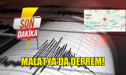 MALATYA'DA DEPREM MEYDANA GELDİ