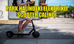 LEFKOŞA'DA PARK HALİNDEKİ ELEKTRİKLİ SCOOTER ÇALINDI