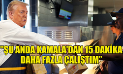 TRUMP, BİR FAST FOOD RESTORANINDA PATATES KIZARTTI