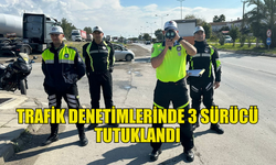 TRAFİK DENETİMLERİNDE 11 ARAÇ TRAFİKTEN MEN EDİLDİ