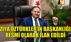 ZİYA ÖZTÜRKLER’İN MECLİS BAŞKANI SEÇİLDİĞİNE İLİŞKİN KARAR RESMİ GAZETE’DE YAYIMLANDI