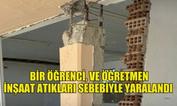 OKUL BAHÇELERİNDEKİ İNŞAAT ÇALIŞMALARI ÖĞRENCİ VE ÖĞRETMENLERİ TEHLİKEYE ATIYOR