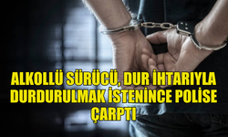 GÜZELYURT’TA ALKOLLÜ SÜRÜCÜ POLİS MEMURUNA ÇARPTI!