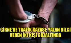 GİRNE'DEKİ TRAFİK KAZASINDA YALAN BEYANDA BULUNAN ŞAHISLAR TUTUKLANDI