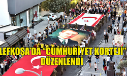 BAŞKENT LEFKOŞA’DA “CUMHURİYET KORTEJİ” DÜZENLENDİ