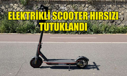 SCOOTER HIRSIZLIKLARINA KARIŞAN ŞAHIS YAKALANDI