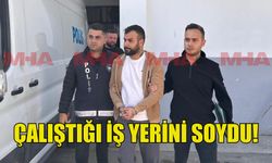 GAZİMAĞUSA’DA BİR ŞAHIS ÇALIŞTIĞI YERİ SOYDU