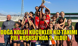 DOĞA INTERNATİONAL SCHOOLS KÜÇÜKLER KIZ TAKIMI, YOL KOŞUSU'NDA 3. OLDU!