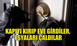 GÜZELYURT’TA EVDEN TELEVİZYON, HALI VE BİSİKLET ÇALINDI