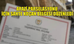 İSKELE’DE SAHTE KOÇANLA PARSELASYON DOSYASI AÇTIRDI