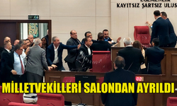 MİLLETVEKİLLERİ SALONDAN AYRILDI... UBP VE CTP GRUPLARI TOPLANIYOR