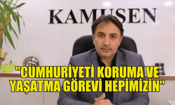 ATAN'DAN 15 KASIM MESAJI: "CUMHURİYETİMİZİ KORUYUP İLERİYE TAŞIYACAĞIZ"