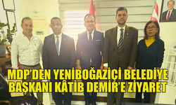 MDP'DEN YBB BAŞKANI KÂTİP DEMİR'E ZİYARET