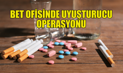 LEFKOŞA’DA BET OFİSİNDE UYUŞTURUCU ELE GEÇİRİLDİ