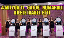 DEVLET PİYANGOSU ÇEKİLDİ ŞANSLI NUMARA  “64708"