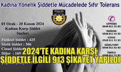 POLİS, KADINA YÖNELİK ŞİDDETLE MÜCADELEDE KARARLI