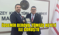 BEROVA, TÜMGİŞ YÖNETİM KURULU BAŞKANI KADOOĞLU İLE GÖRÜŞTÜ