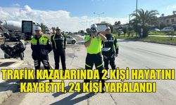 GEÇEN HAFTADA 80 TRAFİK KAZASI GERÇEKLEŞTİ