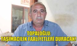 TOPALOĞLU: DURUM SÜRDÜRÜLEMEZ, TOPLUM KRİZLE KARŞI KARŞIYA!