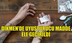 DİKMEN’DE 2 GRAM SENTETİK UYUŞTURUCU MADDE BULUNDU