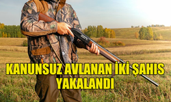 AV MEVSİMİ DENETİMLERİNDE İKİ KİŞİ TUTUKLANDI