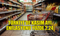 KASIM ENFLASYONU BEKLENTİLERİ AŞTI: AYLIK ARTIŞ YÜZDE 2,24