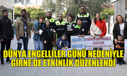 GİRNE BELEDİYESİ’NDEN 3 ARALIK ENGELLİLER GÜNÜ’NE ANLAMLI KATKI