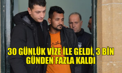 3 BİN 47 GÜN KAÇAK YAŞADI, MAHKEMEYE ÇIKARILDI