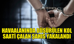 KOL SAATİ ÇALDI, İZİNSİZ İKAMET ETTİĞİ TESPİT EDİLDİ