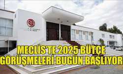 CUMHURİYET MECLİSİ, 2025 BÜTÇESİ İÇİN TOPLANIYOR