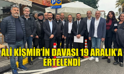 BASIN-SEN BAŞKANI ALİ KİŞMİR’İN DURUŞMASI 19 ARALIK’A ERTELENDİ