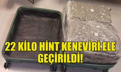 LARNAKA HAVALİMANI’NDA 22 KİLO HİNT KENEVİRİ ELE GEÇİRİLDİ